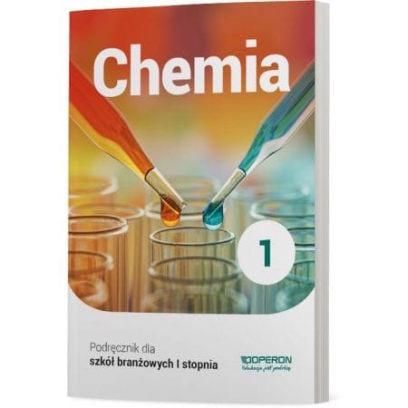 Chemia 1 Podręcznik dla szkoły branżowej - Operon  podręcznik dla klas ponadpodstawowych