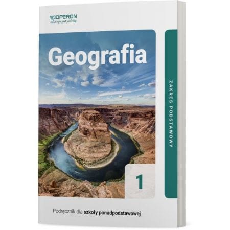 Geografia 1 zakres podstawowy - Operon  podręcznik dla klas ponadpodstawowych