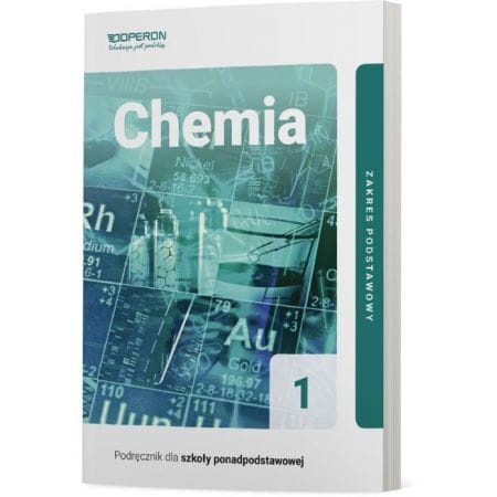 Chemia 1 zakres podstawowy - Operon podręcznik dla klas ponadpodstawowych