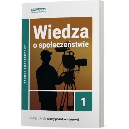 Wiedza o społeczeństwie 1 zakres rozszerzony - Operon  podręcznik dla klas ponadpodstawowych