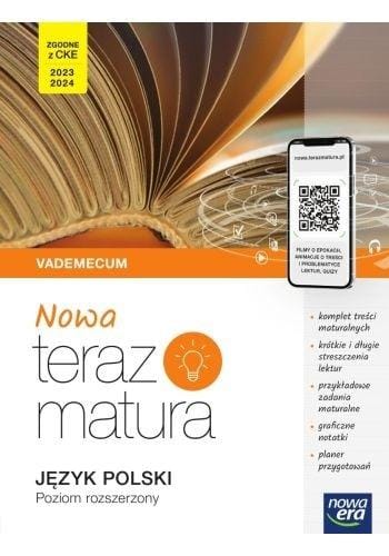 Vademecum Nowa teraz matura język polski  Poziom rozszerzony NOWA ERA 