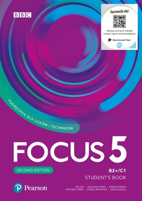 Focus Second Edition 5. Student’s Book podręcznik dla klas ponadpodstawowych