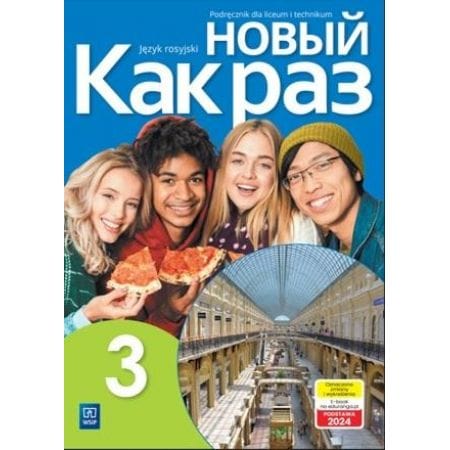 Nowyj Kak Raz 3 Podręcznik - Język rosyjski - WSiP