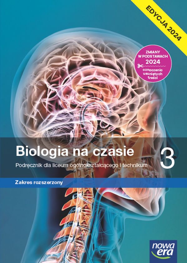 Biologia na czasie 3 Podręcznik - Zakres rozszerzony - Edycja 2024