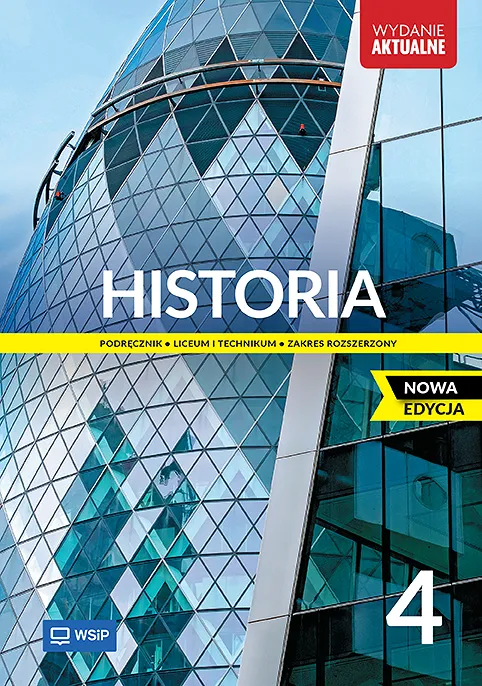Historia 4 Podręcznik - Zakres rozszerzony - Nowa edycja - WSiP