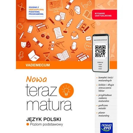 Vademecum Język polski - Poziom podstawowy - Nowa teraz matura