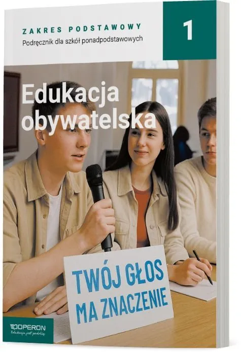 Edukacja obywatelska Podręcznik - Zakres podstawowy - Operon