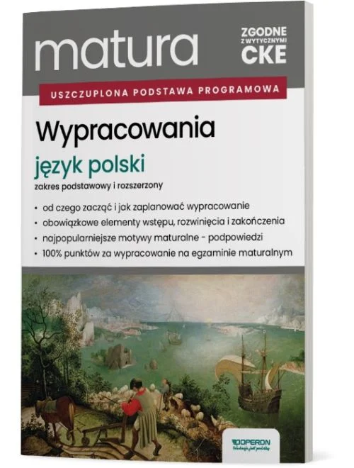 Wypracowania Język polski - Matura 2026 - Operon