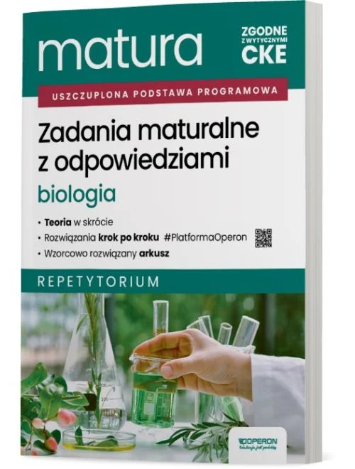 Zadania maturalne z odpowiedziami Biologia. - Matura 2026 Repetytorium - Operon