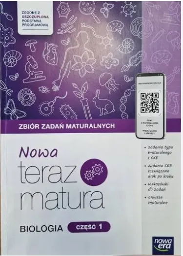 Biologia ZZM 2024 część 1 - Nowa Teraz Matura
